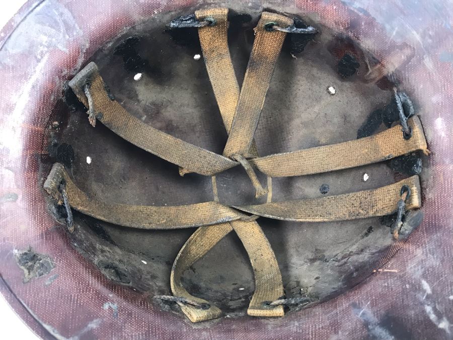 Vintage WWI Military Helmet  [Photo 11]