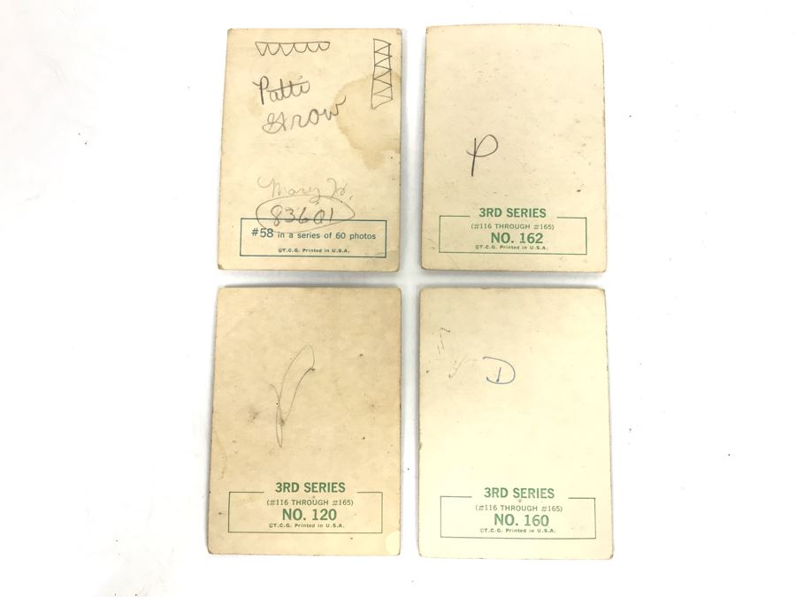 Vintage Set Of (4) Beatles Rock Band Trading Cards TGC Topps [Photo 6]