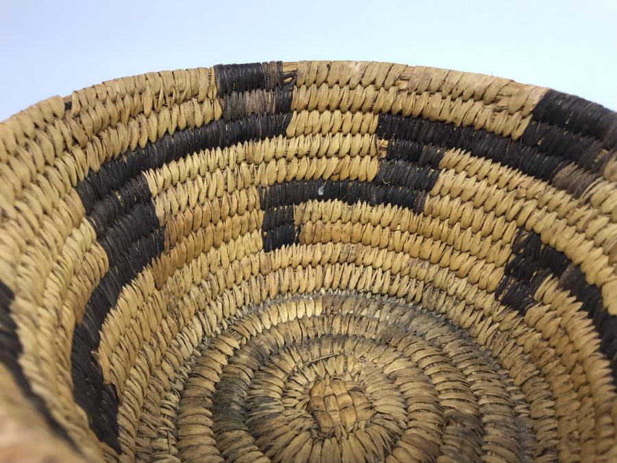 Vintage Native American Basket Design 4'H X 7'W [Photo 5]