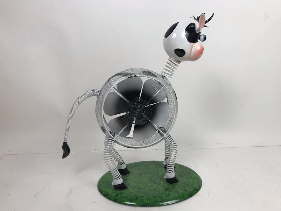 Exhart Metal Cow Sculpture [Photo 6]