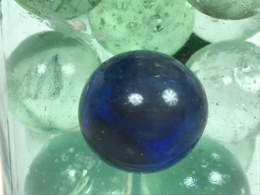 Mason Jar Filled With Old Glass Marbles [Photo 9]