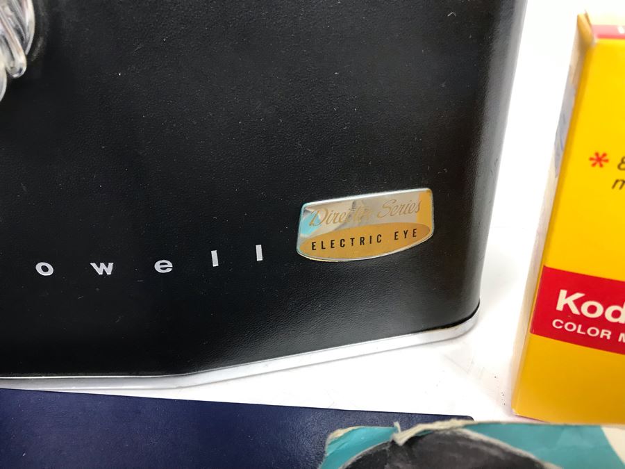 Vintage Bell & Howell Director Series 8MM Magazine Movie Camera With Box Model 424-424P And Gene Thomas Inverview Book From The Community History Project Of Santa Ana [Photo 10]