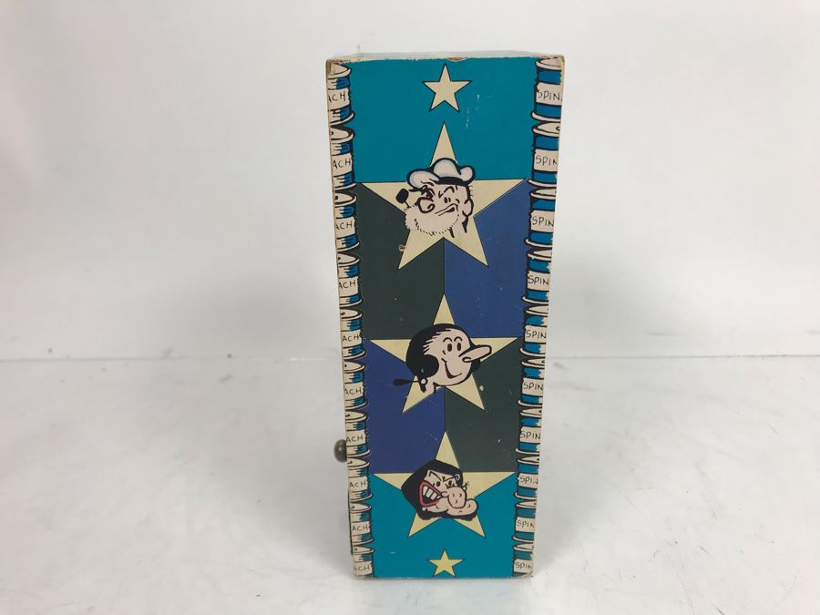 Vintage 1980 Dancing Popeye The Sailor Music Box Working [Photo 7]