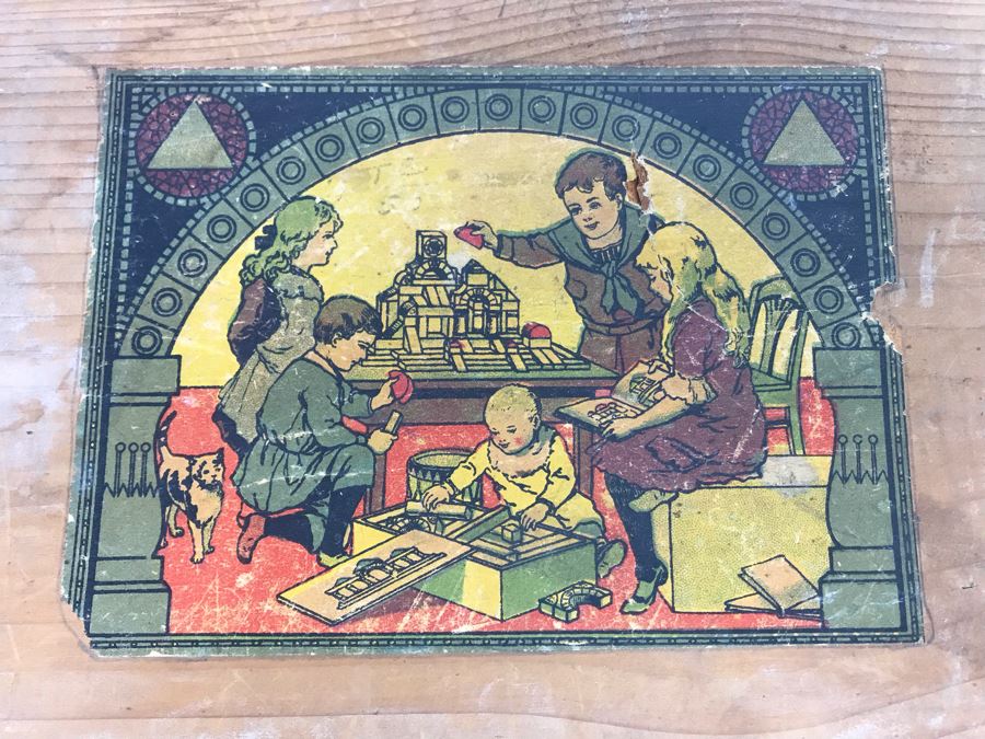 Vintage European Wooden Building Block Set [Photo 3]