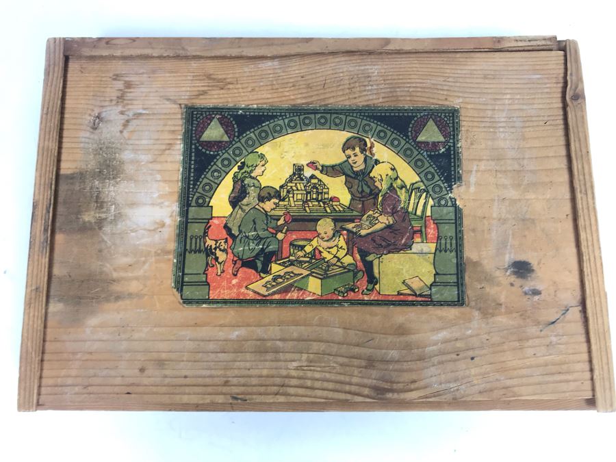Vintage European Wooden Building Block Set [Photo 2]