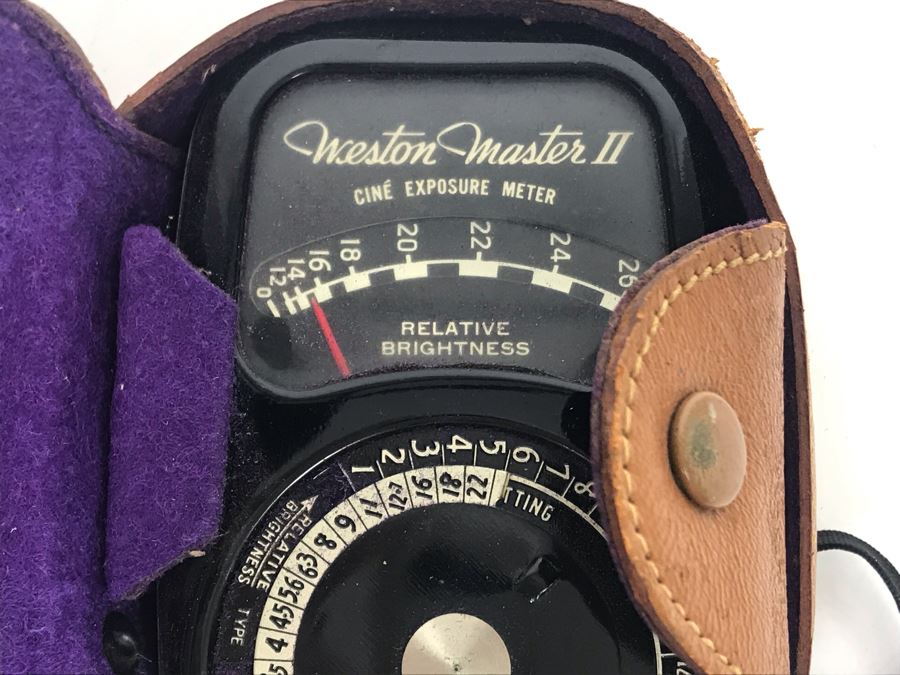 Weston Master II Light Meter And Sandmar Zoom-Vue 35-135MM Camera Lens [Photo 3]