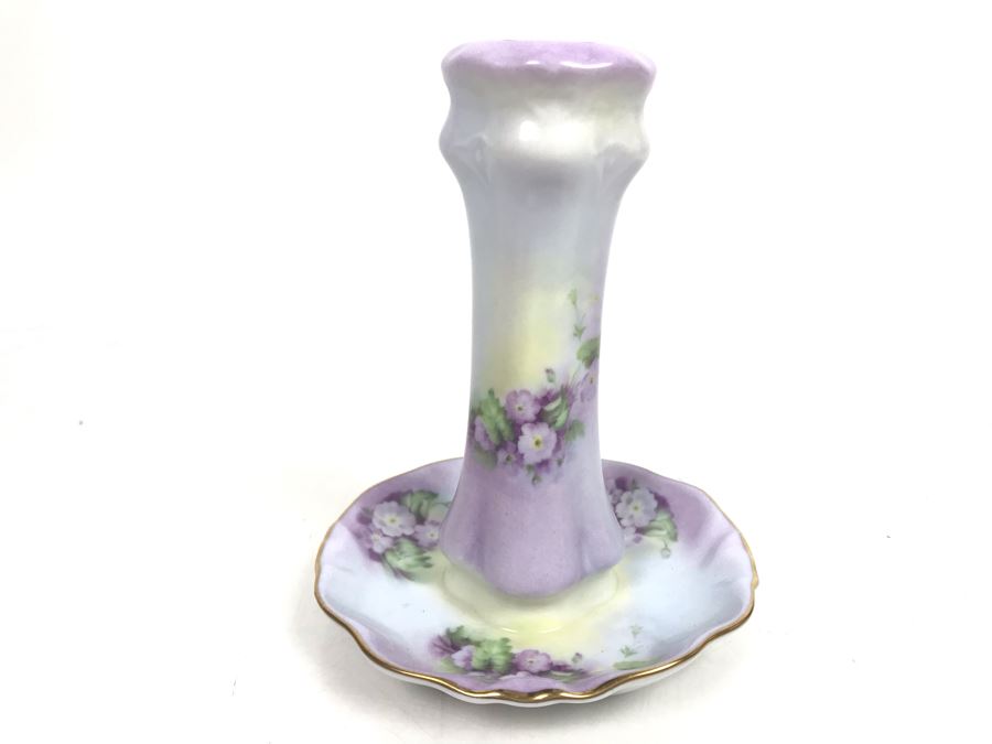 Vintage Porcelain Treasures Hand Decorated By Betty Platner Hat Stick Pin Holder [Photo 1]