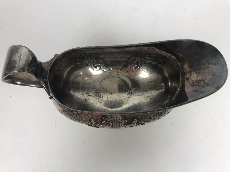 Stunning Vintage Monogramed Silverplate Creamer [Photo 4]