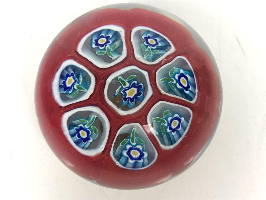 Vintage Murano Glass Paperweight Italy [Photo 2]