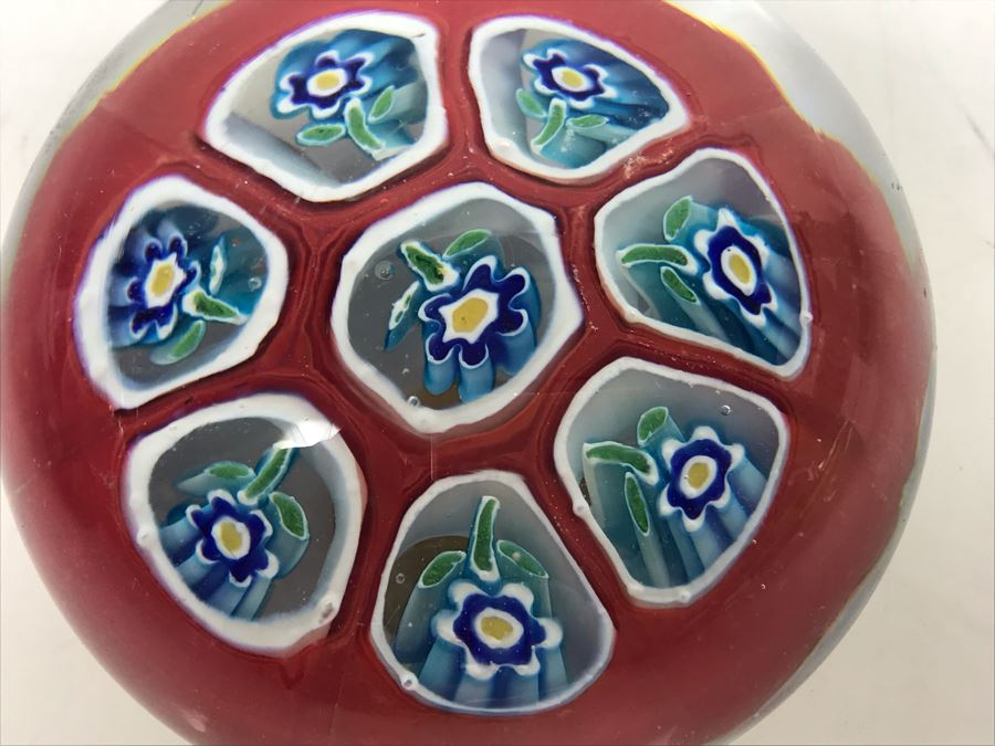Vintage Murano Glass Paperweight Italy [Photo 3]