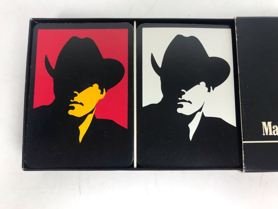 Vintage 1991 Philip Morris Marlboro Wild West Playing Cards Set [Photo 4]