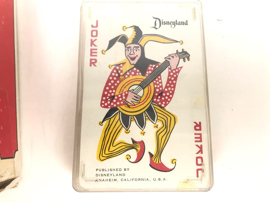 Vintage Disneyland Magic Shop Mickey Mouse Jumbo Cards And Walt Disney ...