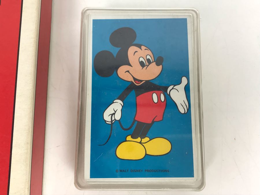Vintage Disneyland Magic Shop Mickey Mouse Jumbo Cards And Walt Disney ...