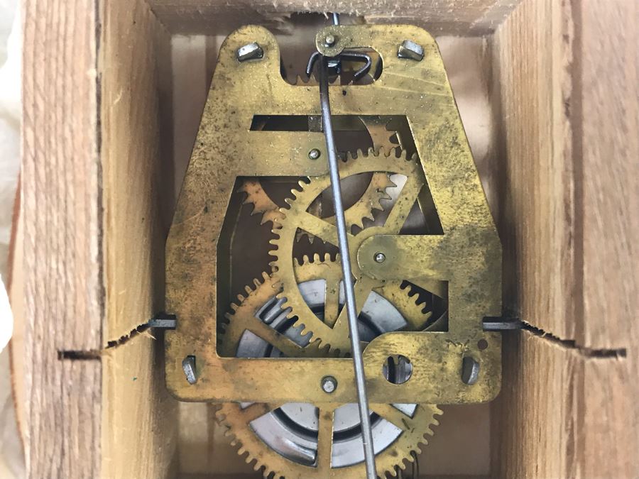 Vintage Germany Moving Eye Owl Cuckoo Clock Untested [Photo 9]