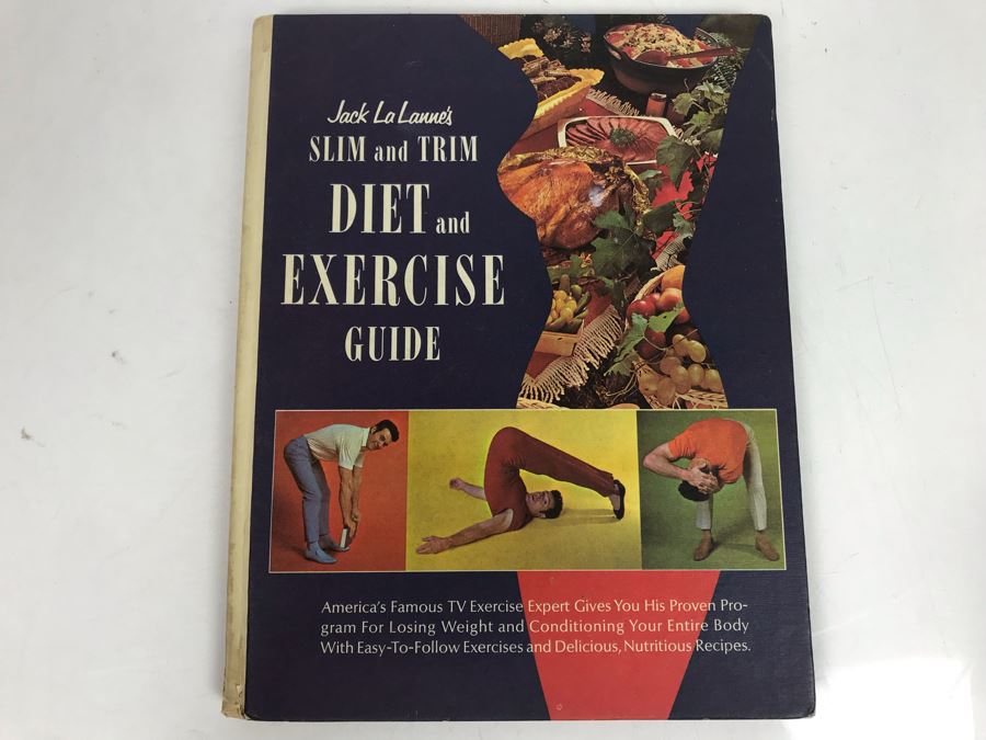 Signed 1969 Hardcover Book Jack La Lanne's Slim And Trim Diet And Excercise Guide [Photo 2]