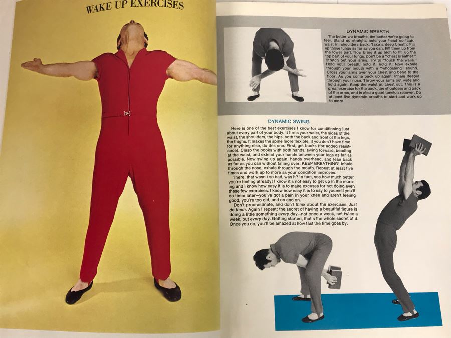 Signed 1969 Hardcover Book Jack La Lanne's Slim And Trim Diet And Excercise Guide [Photo 9]