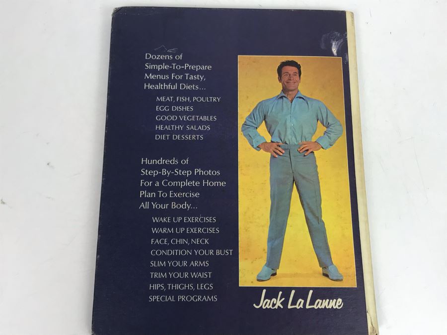 Signed 1969 Hardcover Book Jack La Lanne's Slim And Trim Diet And Excercise Guide [Photo 11]