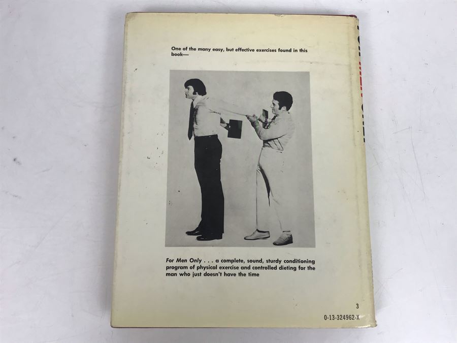 Signed 1973 Hardcover Book For Men Only By Jack La Lanne [Photo 6]