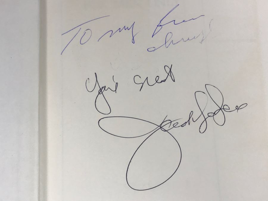 Signed 1973 Hardcover Book For Men Only By Jack La Lanne