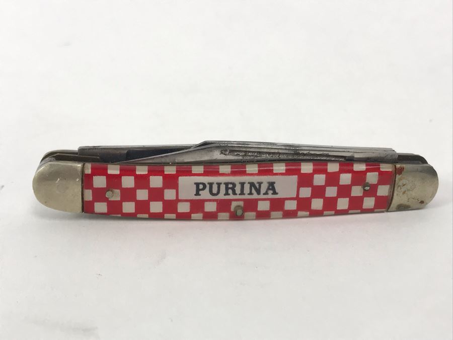 Vintage PURINA Promotional Advertising Pocket Knife [Photo 1]