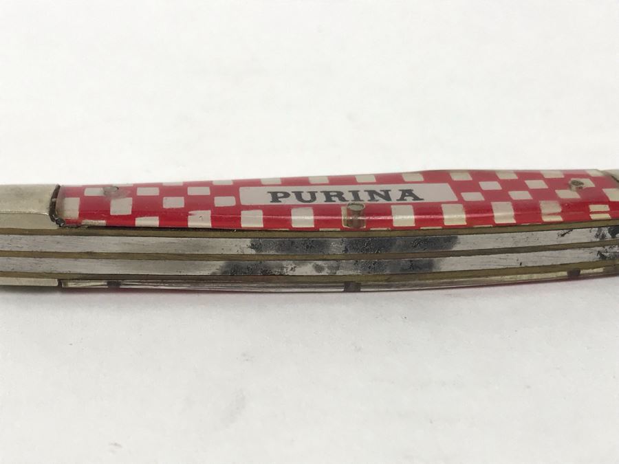 Vintage PURINA Promotional Advertising Pocket Knife [Photo 4]