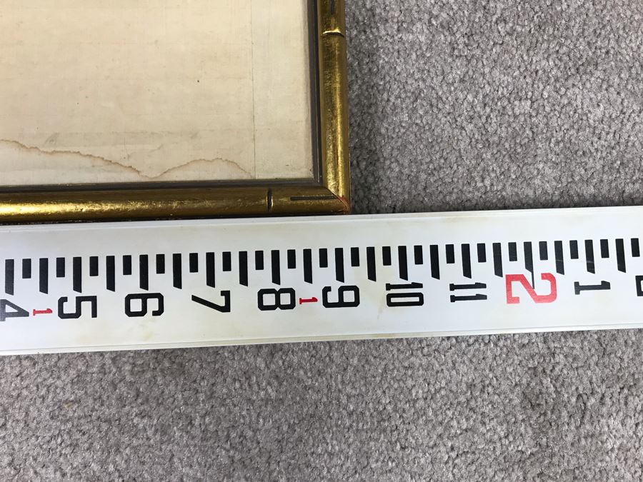 Pair Of Framed Antique Original Chinese Ancestor Scrolls Paintings Ancestral Portraits Man Is 30' X 50' [Photo 48]