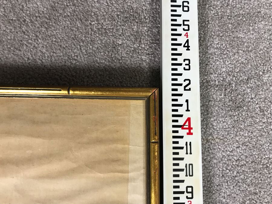 Pair Of Framed Antique Original Chinese Ancestor Scrolls Paintings Ancestral Portraits Man Is 30' X 50' [Photo 26]