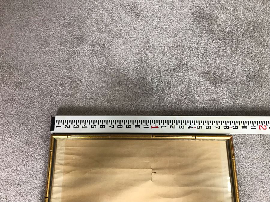 Pair Of Framed Antique Original Chinese Ancestor Scrolls Paintings Ancestral Portraits Man Is 30' X 50' [Photo 27]