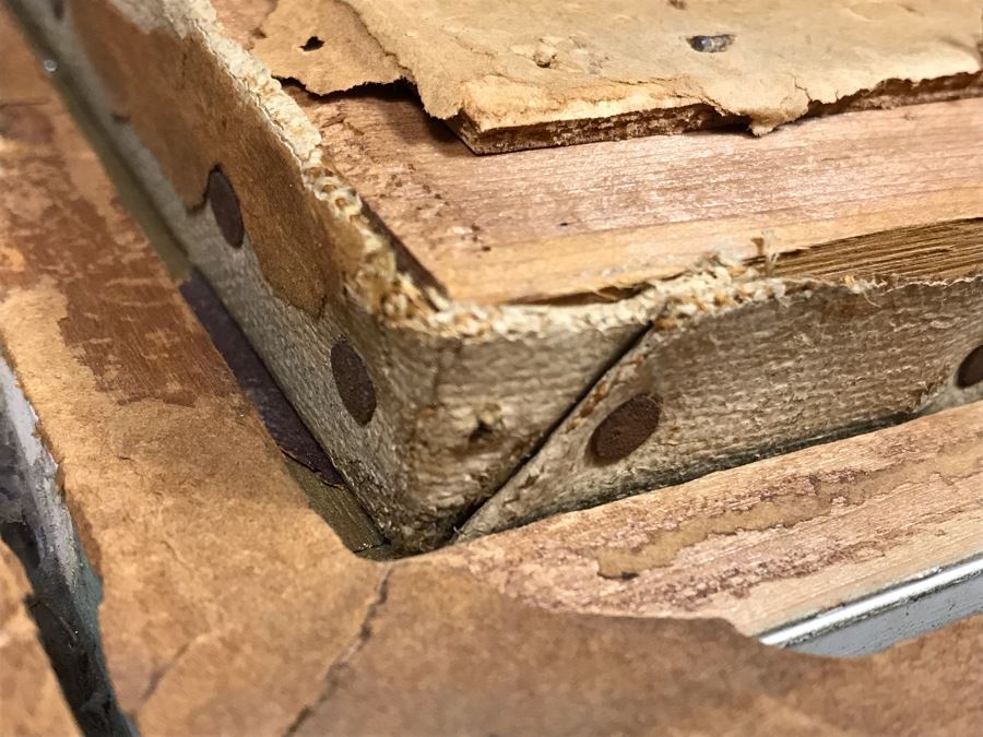 Original Antique Plein Air Oil Painting In Antique Frame By F. M. McCombs 32' X 24' [Photo 21]