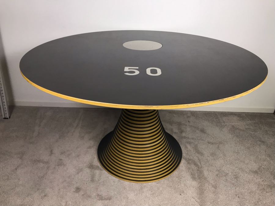 Marcello Pozzi Restoration Hardware Stack 50 Dining Table Made In Italy 48'W X 29.5'H [Photo 9]