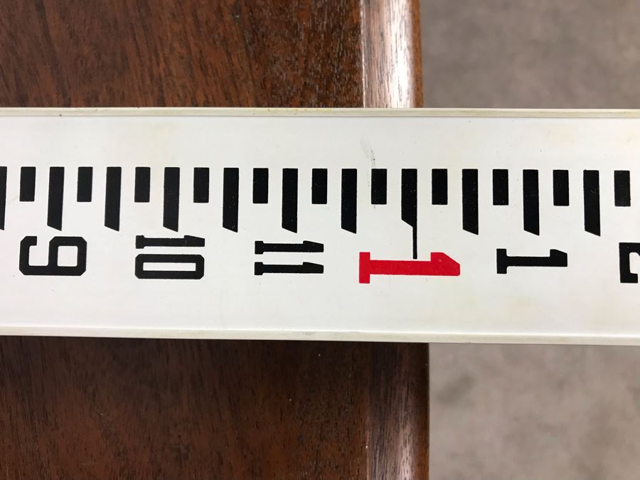 Vintage Demilune Console Hall Table 30'W X 12' D X 30'H [Photo 13]