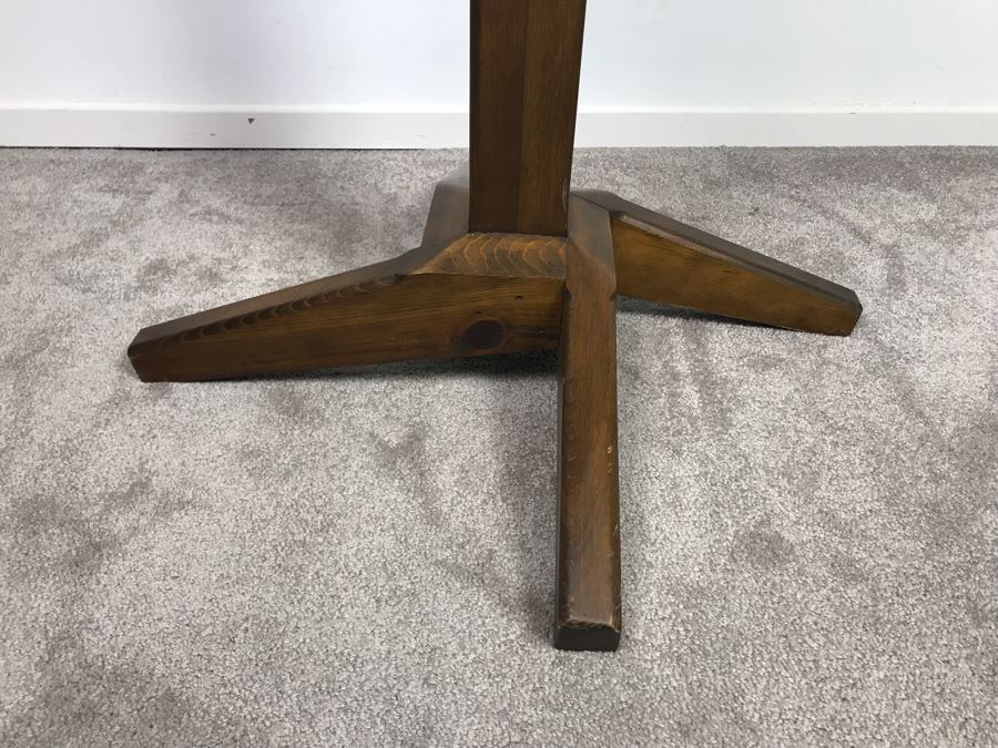 Vintage Wooden Dictionary Stand 2'8'H X 19'W X 12'D [Photo 12]