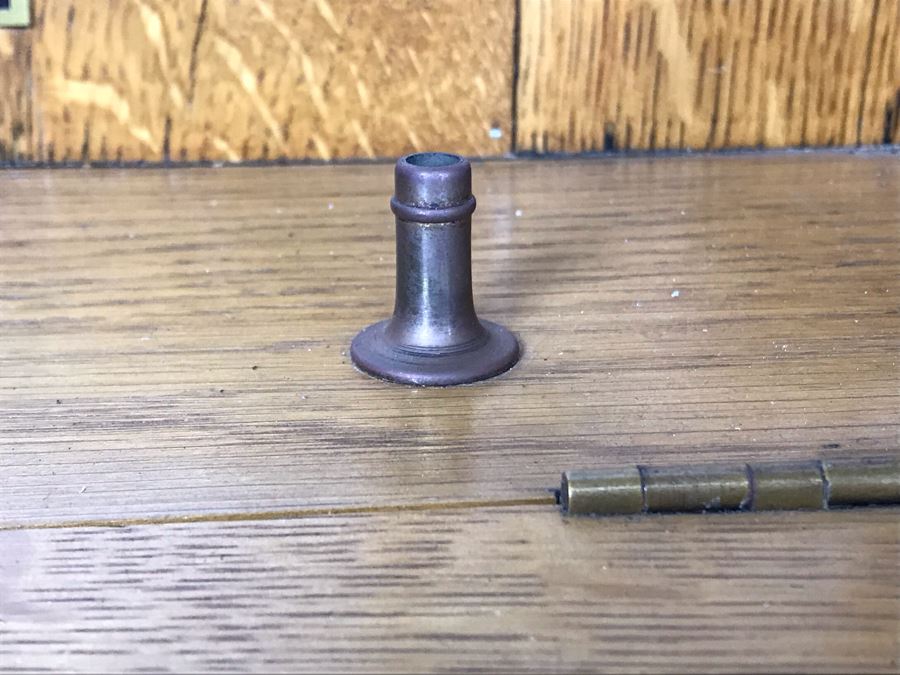 Antique Oak Cashiers Money Tray In Common Use Before Cash Registers 1916 Patent Date By The Cashier Cash Register Company [Photo 7]