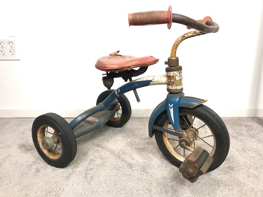 Vintage Mid-Century Murray Tricycle Trike Steel Bike [Photo 1]