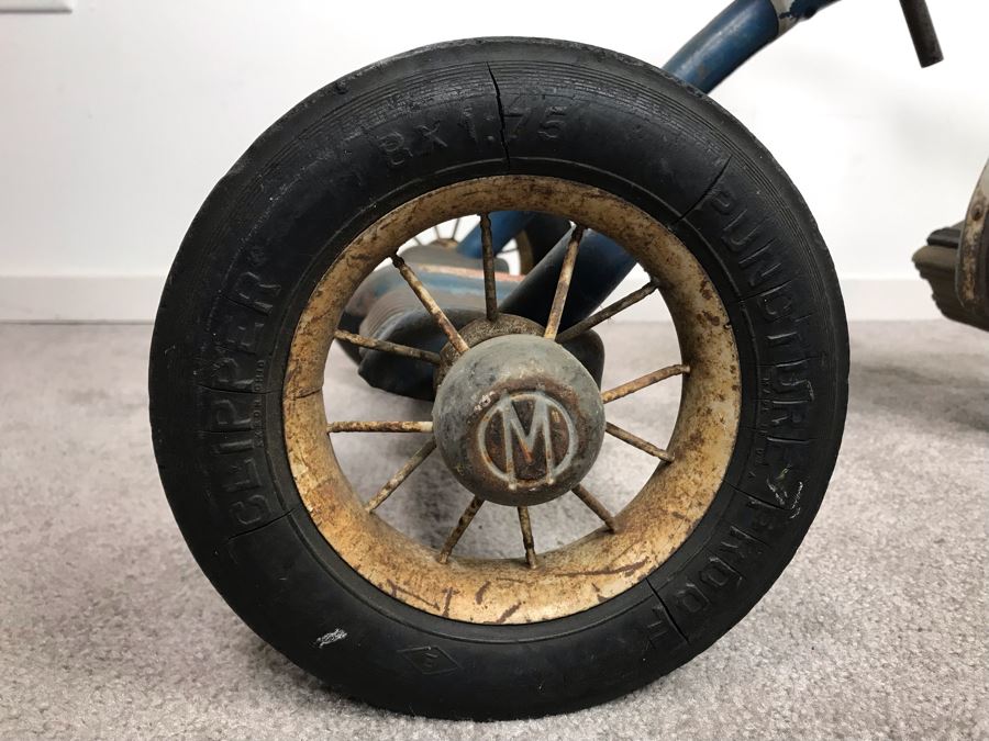 Vintage Mid-Century Murray Tricycle Trike Steel Bike [Photo 6]