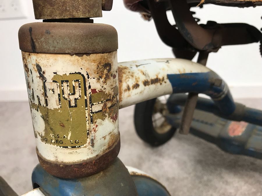 Vintage Mid-Century Murray Tricycle Trike Steel Bike [Photo 10]