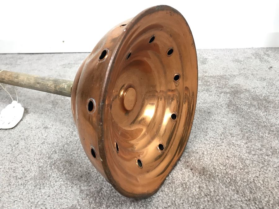 Vintage Copper Simplex No. 9 Laundry Plunger [Photo 7]