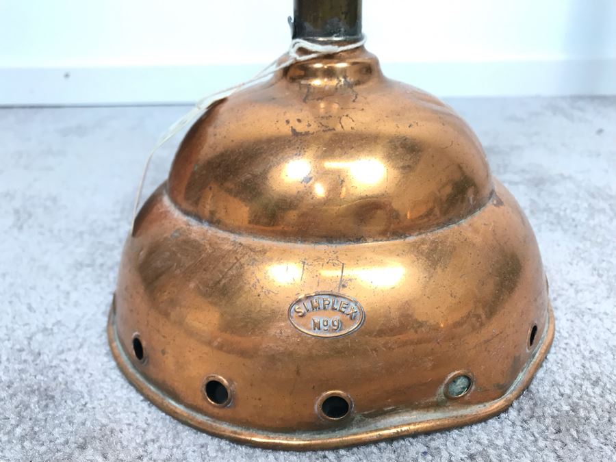 Vintage Copper Simplex No. 9 Laundry Plunger [Photo 8]