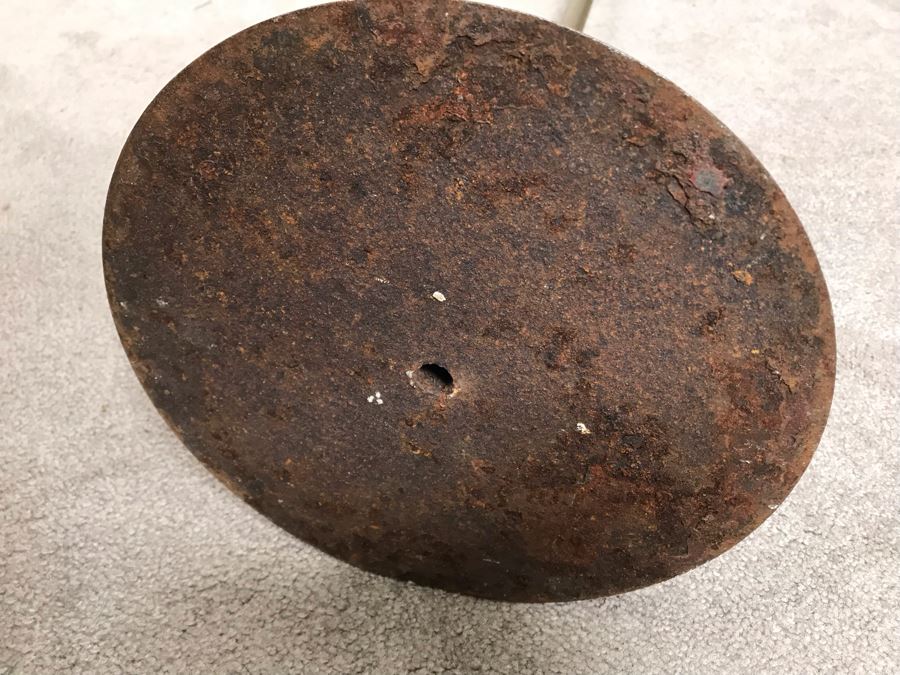 Vintage Metal Hanging Bird Cage Floor Stand With Eagle Finial 5'10'H [Photo 12]