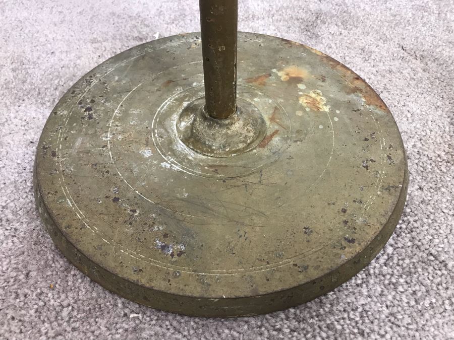 Vintage Metal Hanging Bird Cage Floor Stand With Eagle Finial 5'10'H [Photo 11]