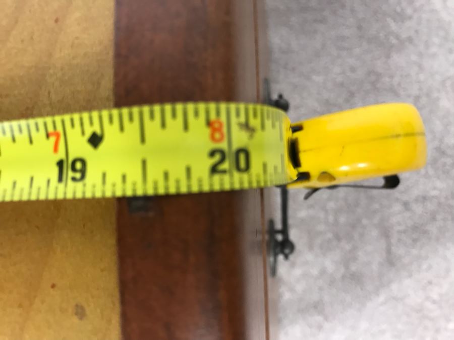 Cow Cedar Trunk By 2-Day Designs With Cow Figurine Retails $267 20'W X 14'D X 14'H [Photo 20]