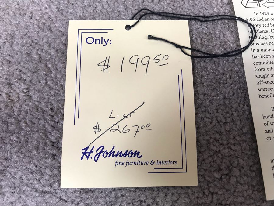 Cow Cedar Trunk By 2-Day Designs With Cow Figurine Retails $267 20'W X 14'D X 14'H [Photo 13]