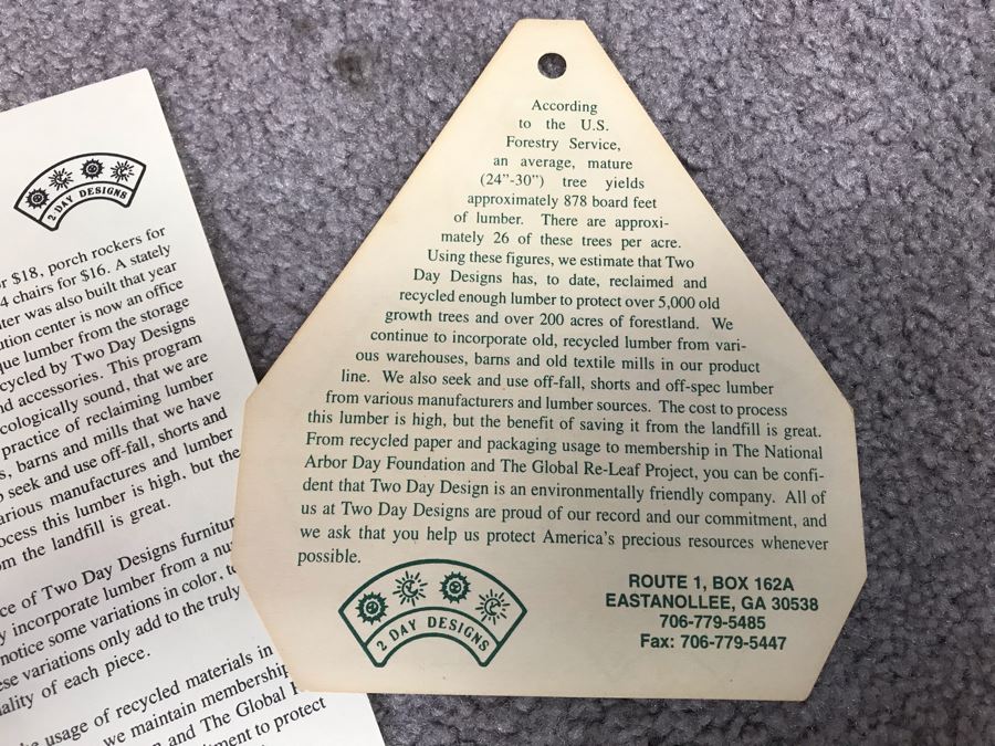 Cow Cedar Trunk By 2-Day Designs With Cow Figurine Retails $267 20'W X 14'D X 14'H [Photo 16]