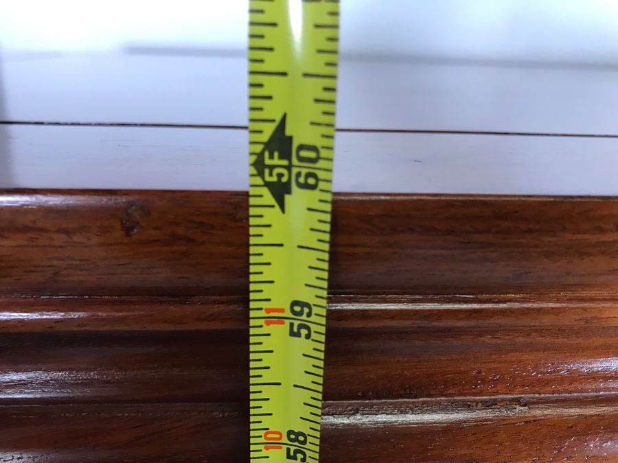 Chinese Solid Teak Gentleman's Dresser Very Heavy 42'W X 22.5'D X 60'H [Photo 25]