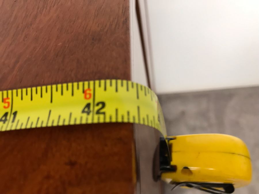 Chinese Solid Teak Gentleman's Dresser Very Heavy 42'W X 22.5'D X 60'H [Photo 23]