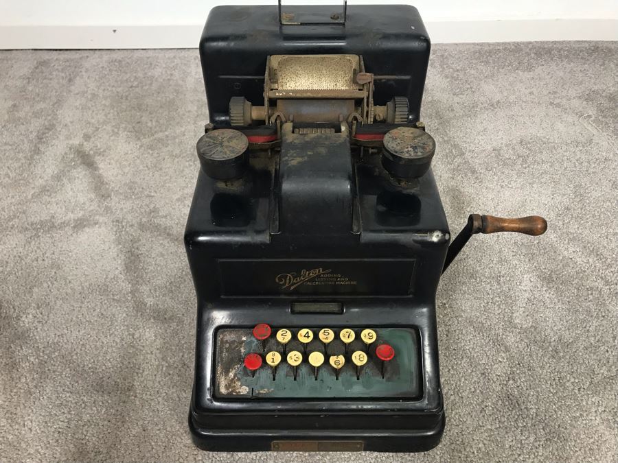 Vintage Dalton Mechanical Adding, Listing And Calculating Machine [Photo 6]