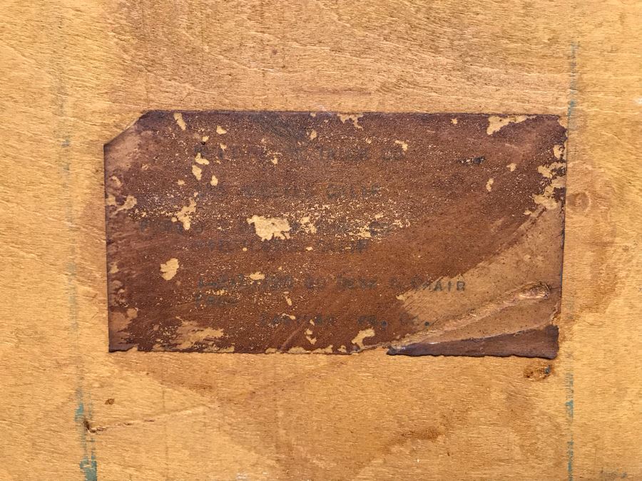 Vintage Small Oak Roll Top Desk 30'W X 18'D X 37'H [Photo 12]