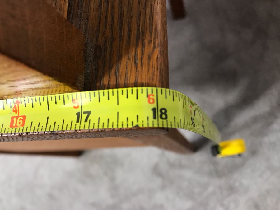 Vintage Small Oak Roll Top Desk 30'W X 18'D X 37'H [Photo 15]