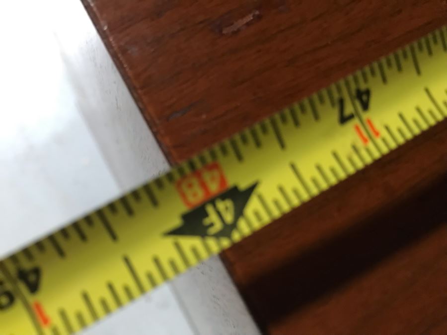 Mid-Century Modern 1962 Desk With (2) Desk Chairs By B.P. John Furniture Corp 48'W X 19'D X 30'H [Photo 23]