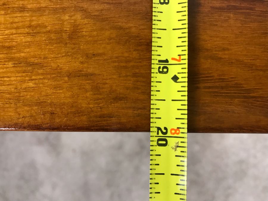 Chinese Solid Teak End Table 20' X 20' X 23'H [Photo 9]